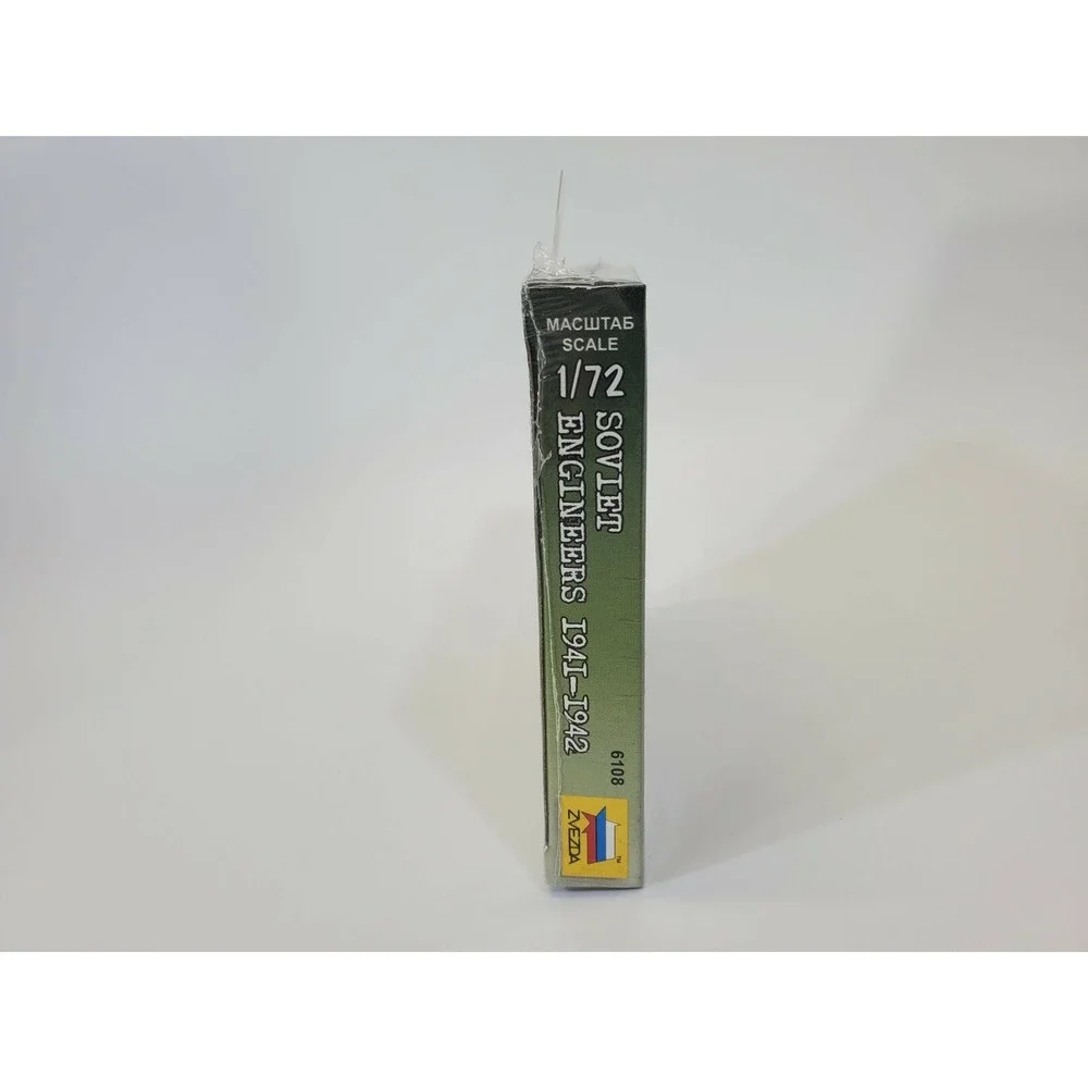Zvezda 6108 Soviet Engineers 1941‑1942 Figures 1/72 Scale Model Kit New‎